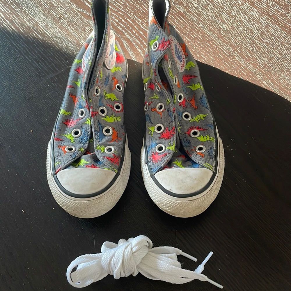 Dinosaur converse 12